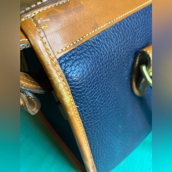 Vintage Dooney and Bourke Blue Satchel - Picture 12 of 12